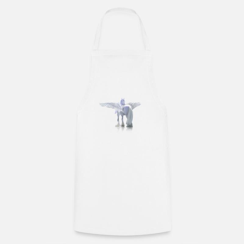 Pegasus - Cooking Apron - white