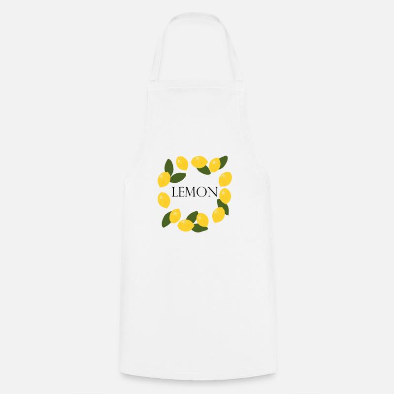 Lemon - Tablier de cuisine - blanc