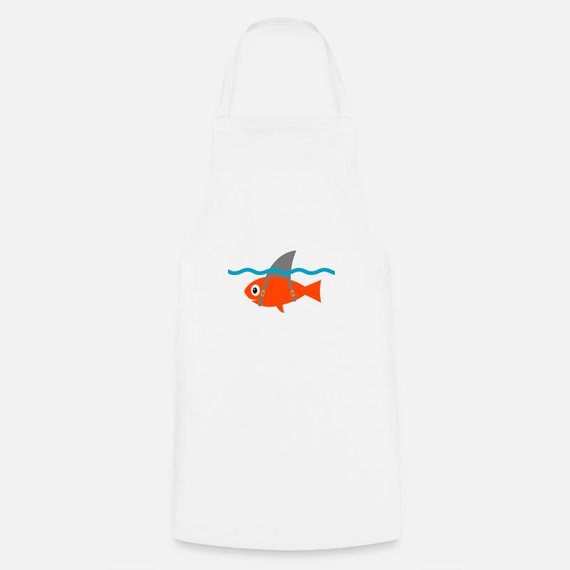 Requins - Tablier de cuisine - blanc