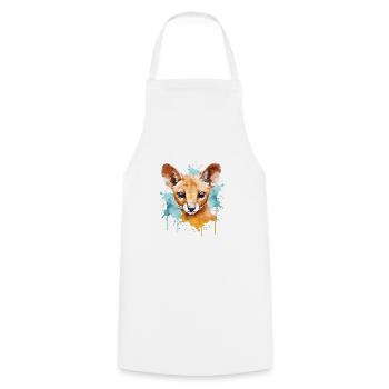 Colorful fossa - œuvre d’art mignonne pour - Tablier de cuisine - blanc - Devant - AI Model Male 185 dark (185cm)
