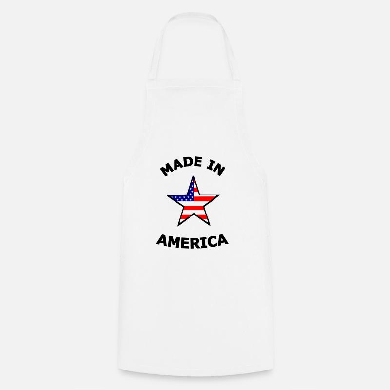 The dear Americans - Cooking Apron - white