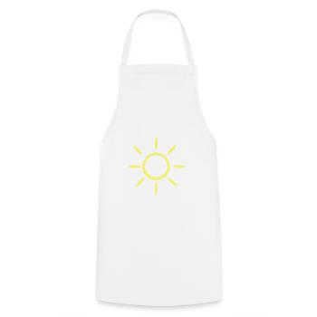 sun - Cooking Apron - white - Front - AI Model Male 185 dark (185cm)