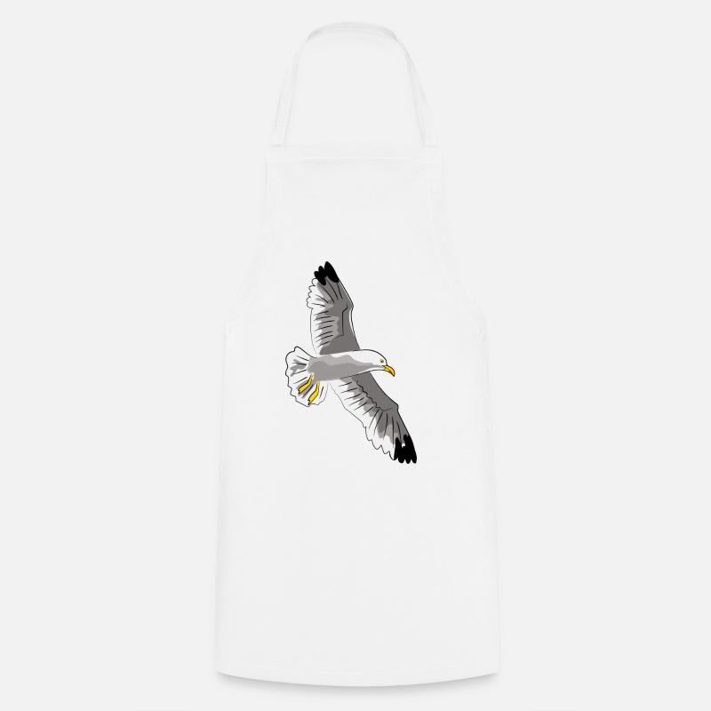 mouette - Tablier de cuisine - blanc