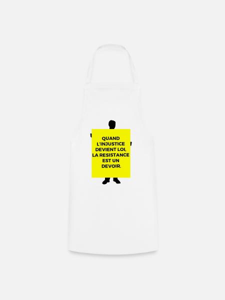 Injustice - Tablier de cuisine - blanc
