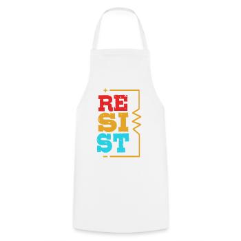 Electrical Engineer Electrician Electrical Engineering - Cooking Apron - white - Front - AI Model Male 185 dark (185cm)
