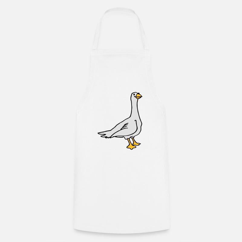 Goose - Cooking Apron - white