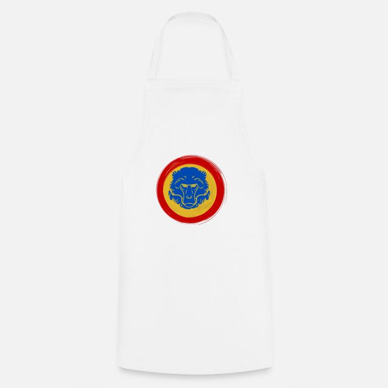 Monkey#2 - Cooking Apron - white