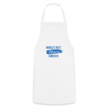 La meilleure maman du monde pour toujours! - Tablier de cuisine - blanc - Devant - AI Model Male 185 dark (185cm)