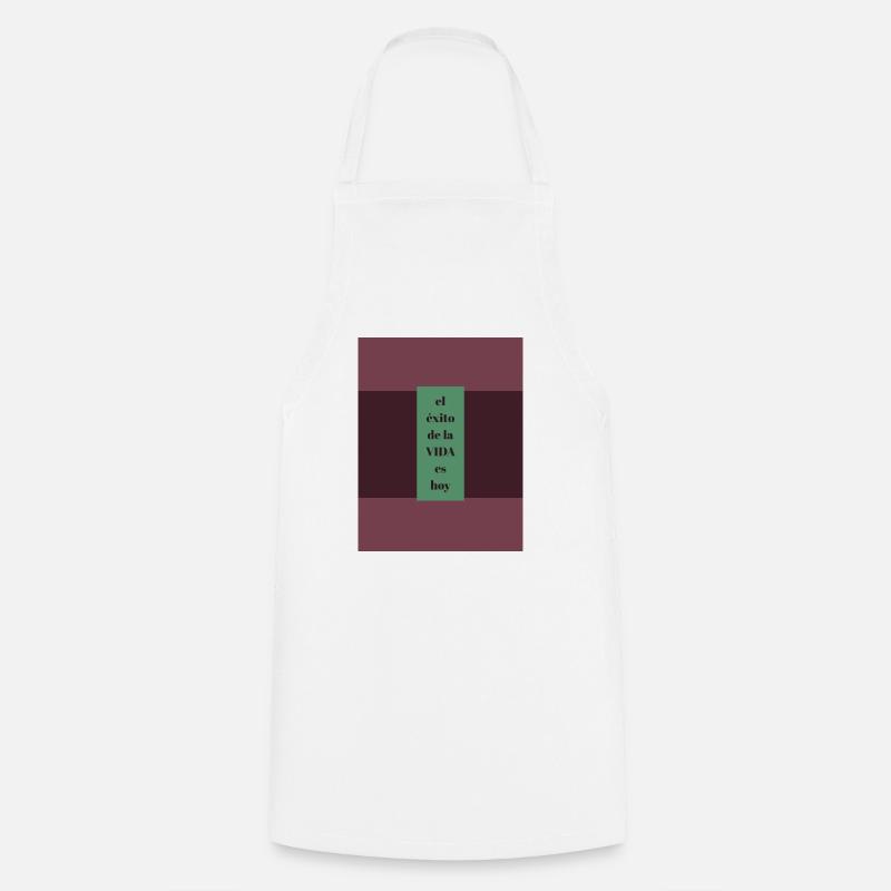 Success is today - Cooking Apron - white