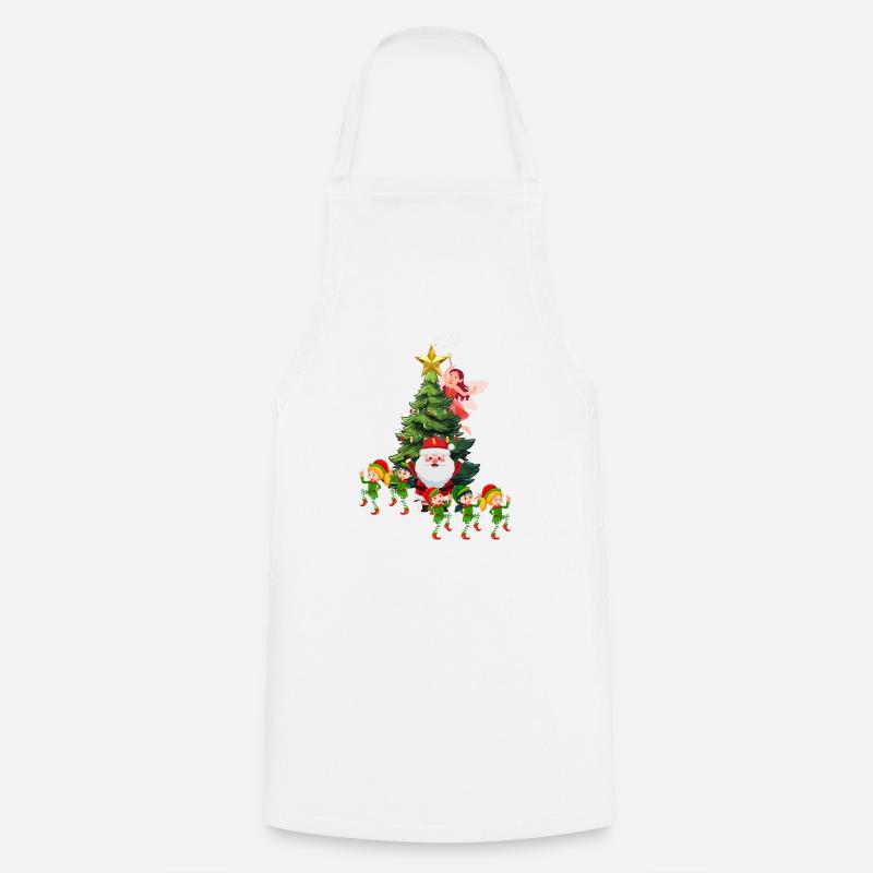 Noël enchanté - Tablier de cuisine - blanc