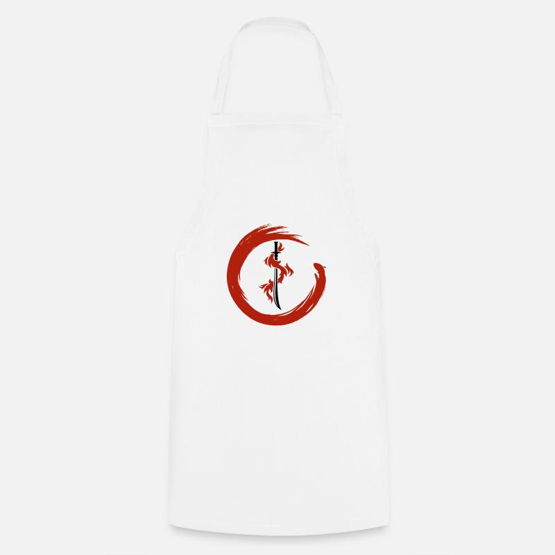Design unique - Tablier de cuisine - blanc