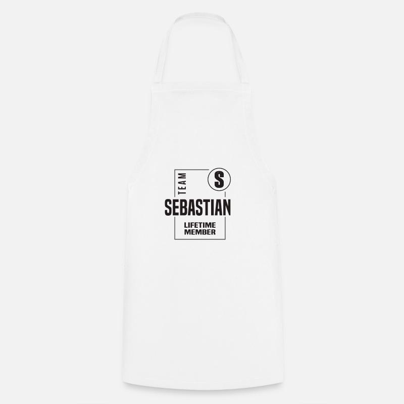 Sébastien - Tablier de cuisine - blanc