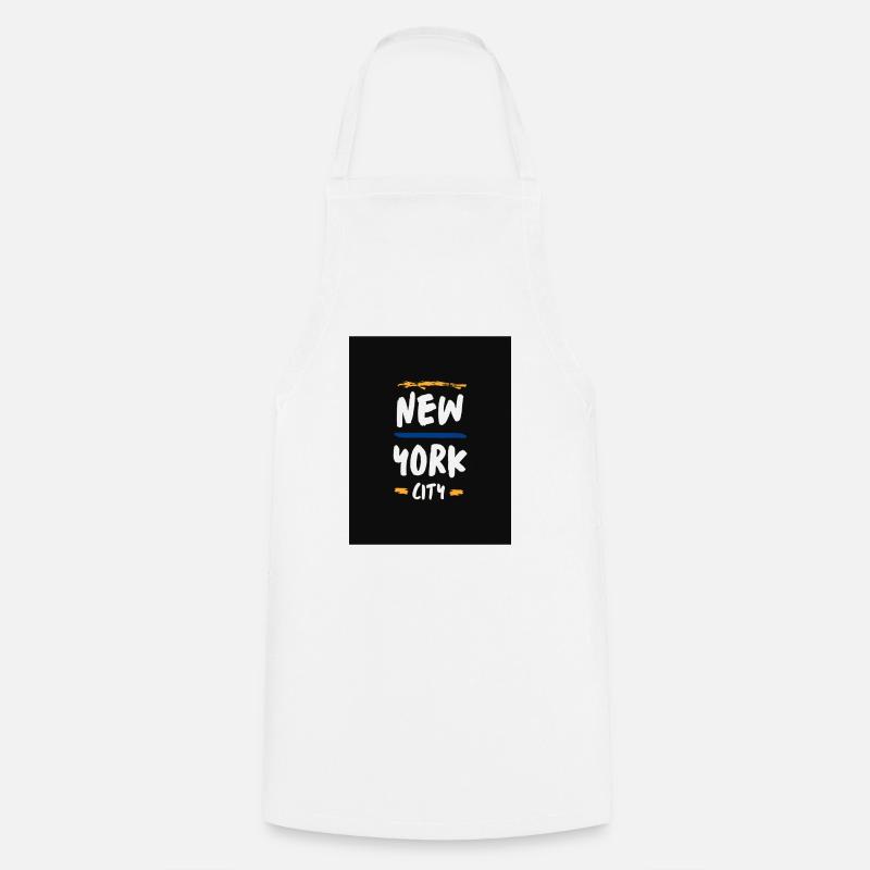 8724F485 39B4 4D76 8B7C B6FB58D6292E - Cooking Apron - white