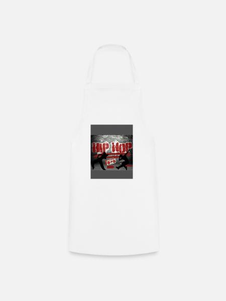Hip Hop - Kochschürze - Weiß
