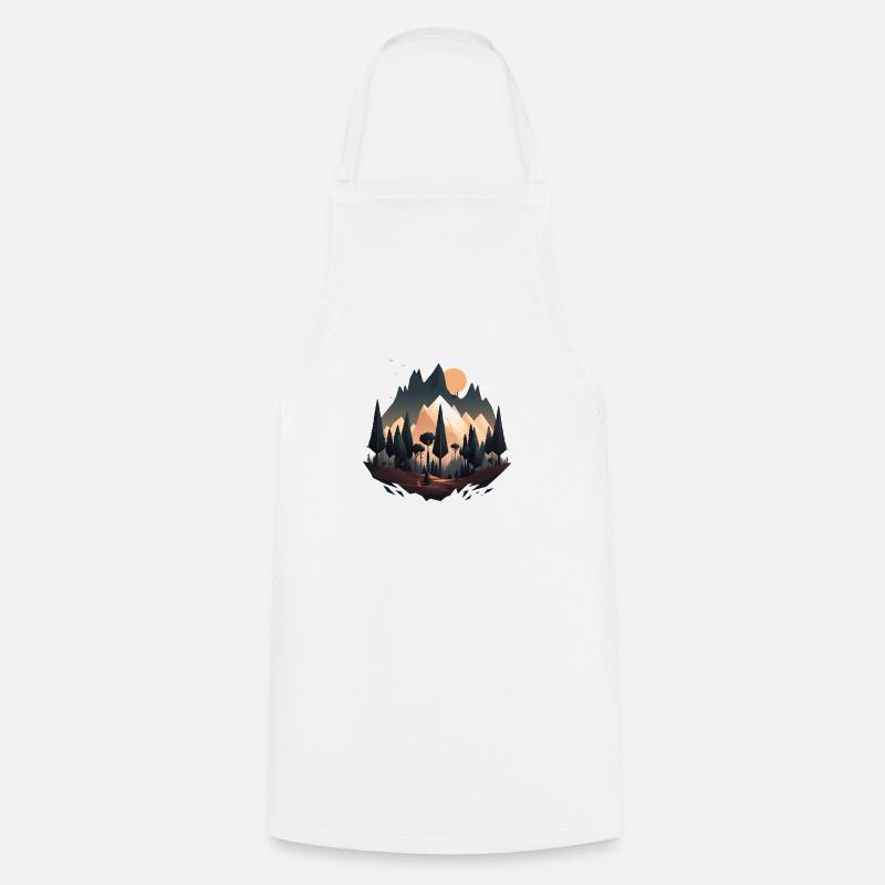 SURREAL - Cooking Apron - white