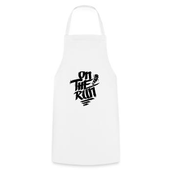 Marqueur de graffiti On The Run - Tablier de cuisine - blanc - Devant - AI Model Male 185 dark (185cm)