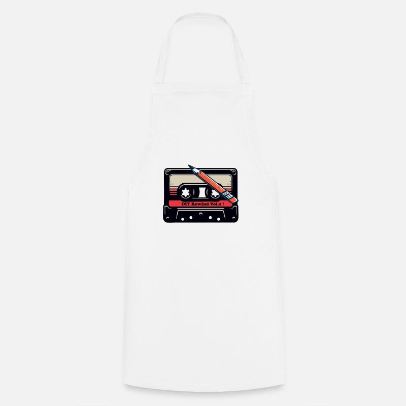 DIYK7 - Tablier de cuisine - blanc