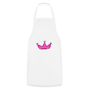 Couronne - Tablier de cuisine - blanc - Devant - AI Model Male 185 dark (185cm)
