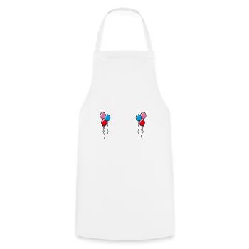 Balloon Gift Idea - Cooking Apron - white - Front - AI Model Male 185 dark (185cm)