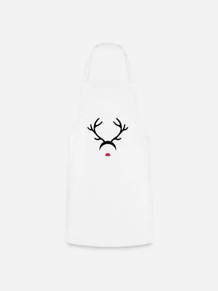 Rudolph - Tablier de cuisine - blanc