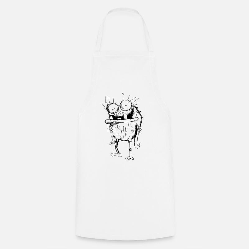 Adonis Hotze Schmidt - Cooking Apron - white