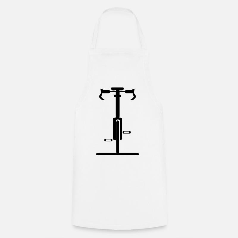 VÉLO DE ROUTE - Tablier de cuisine - blanc