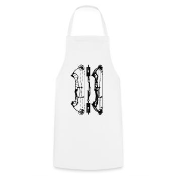 HoytConceptFX_Plans - Tablier de cuisine - blanc - Devant - AI Model Male 185 dark (185cm)