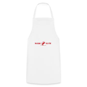 Pas de risque pas de plaisir drôle cadeau tuning voiture - Tablier de cuisine - blanc - Devant - AI Model Male 185 dark (185cm)