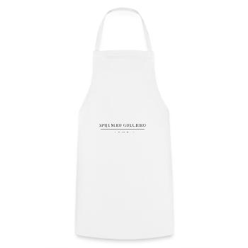 Spijuniro Golubiro - Tablier de cuisine - blanc - Devant - AI Model Male 185 dark (185cm)
