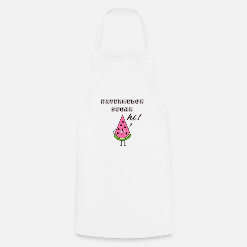 Sucre de pastèque - Tablier de cuisine - blanc