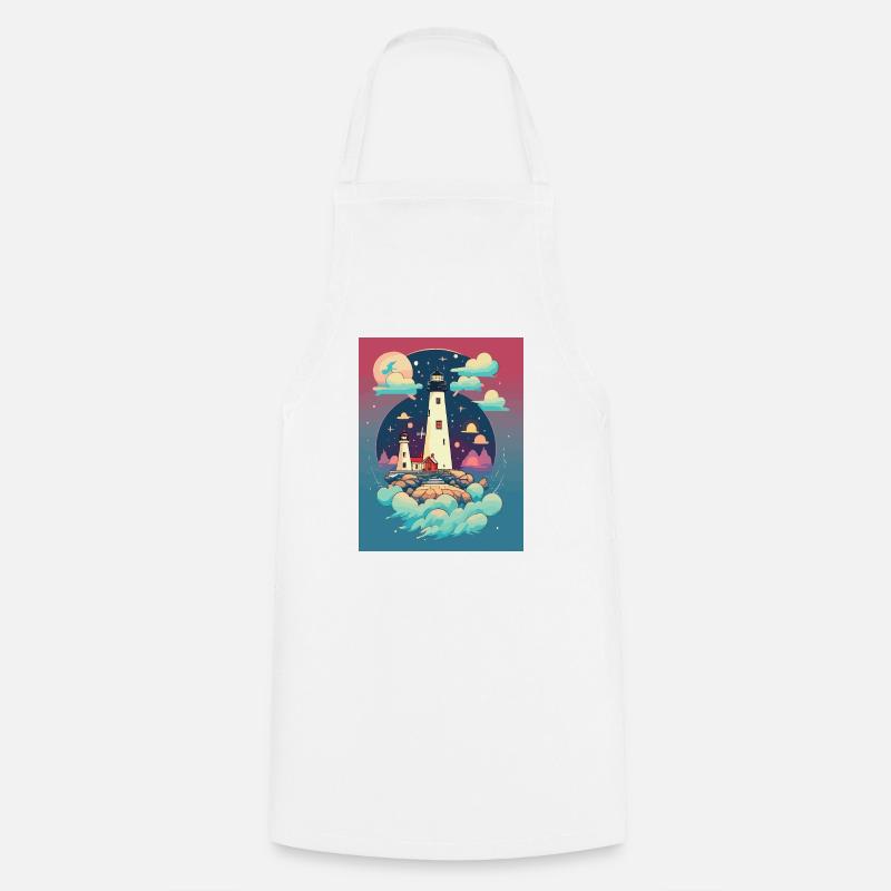 Phare - Tablier de cuisine - blanc