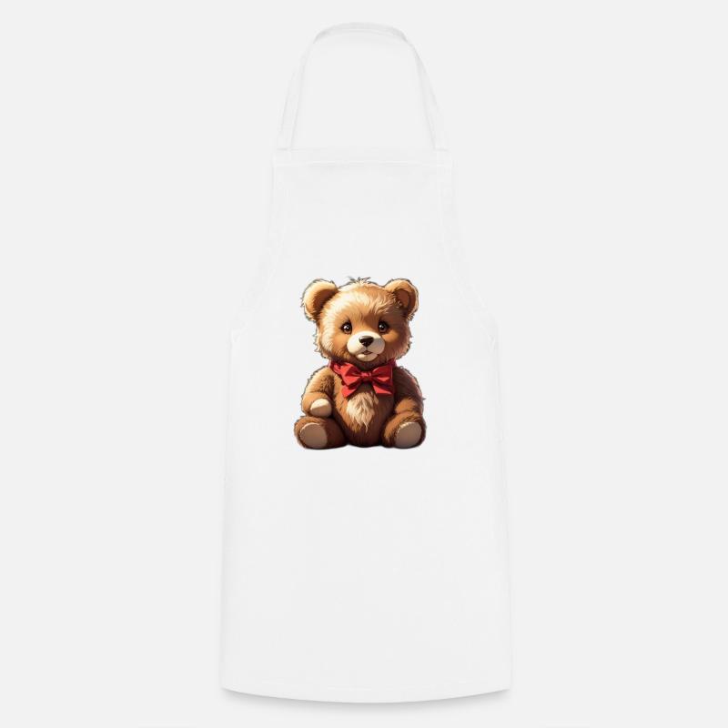 Teddy - Tablier de cuisine - blanc
