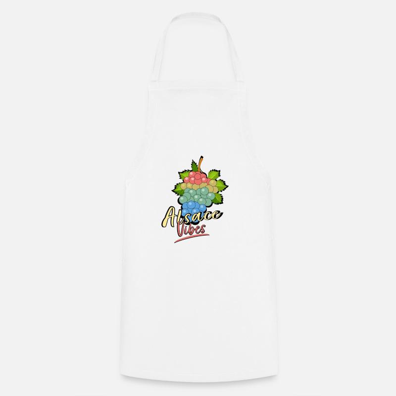 Alsace Vibes - Tablier de cuisine - blanc