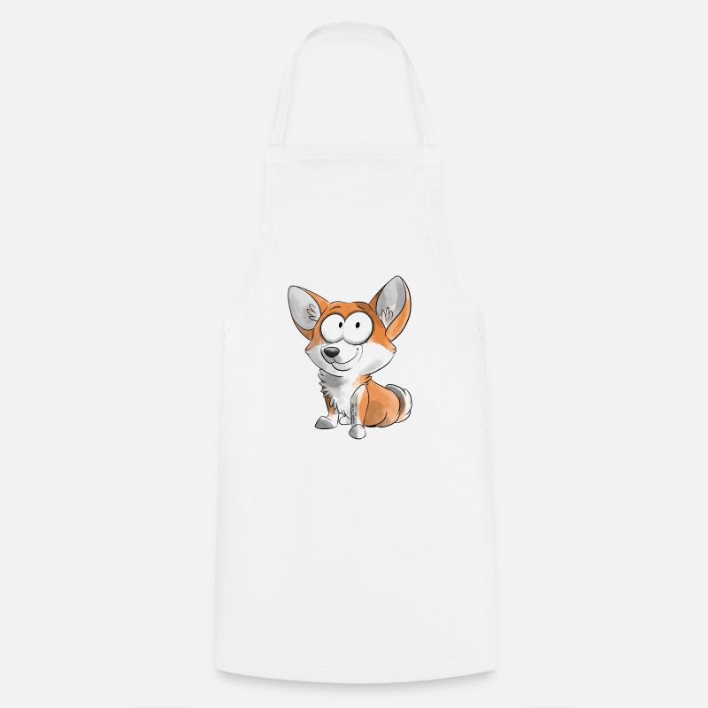 Ich bin ein Corgi. - Kochschürze - Weiß