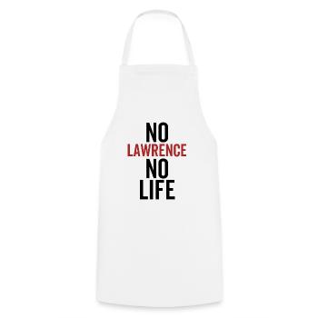 No Lawrence No Life - Cooking Apron - white - Front - AI Model Male 185 dark (185cm)