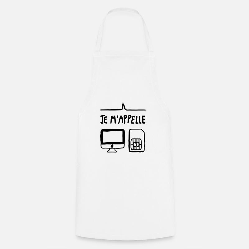 MAXIME - Tablier de cuisine - blanc