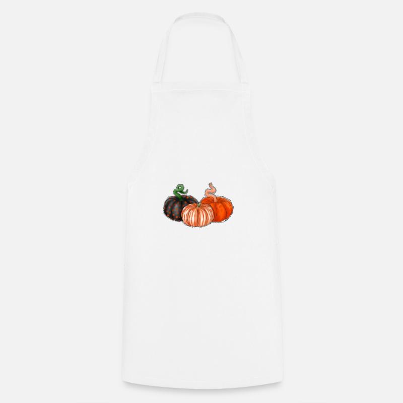 Pumpkin - Cooking Apron - white