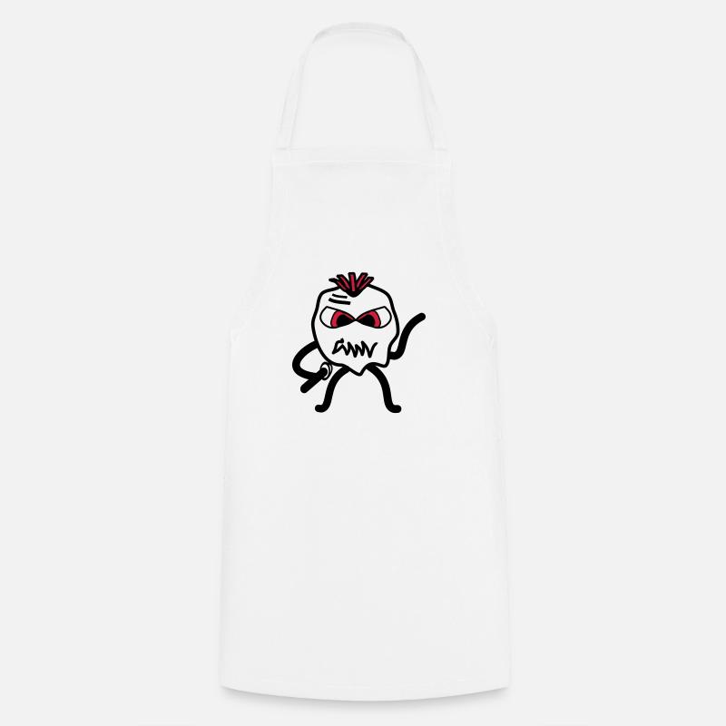 Rocher monstre - Tablier de cuisine - blanc