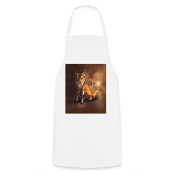 Steam Fox - Tablier de cuisine - blanc - Devant - AI Model Male 185 dark (185cm)