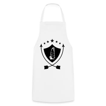 Windsurf Windsurfing Windsurfen Planche à voile - Cooking Apron - white - Front - AI Model Male 185 dark (185cm)