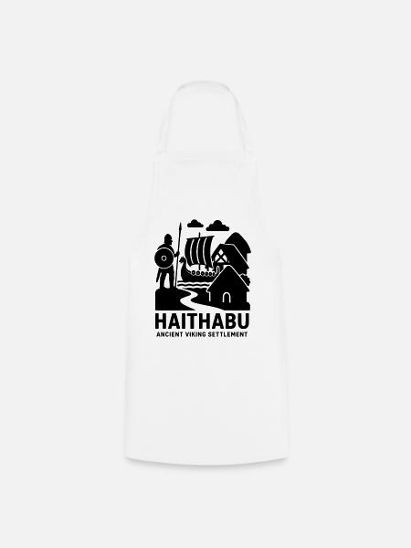 haithabu wikinger dorf  - Kochschürze - Weiß