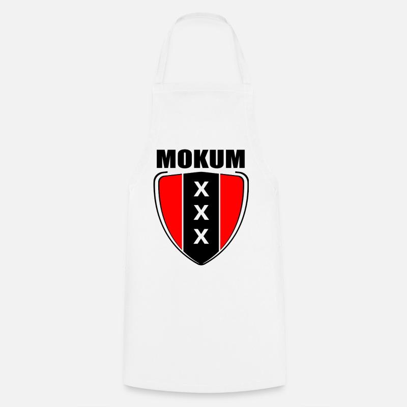 Insigne Mokum 2 - Tablier de cuisine - blanc