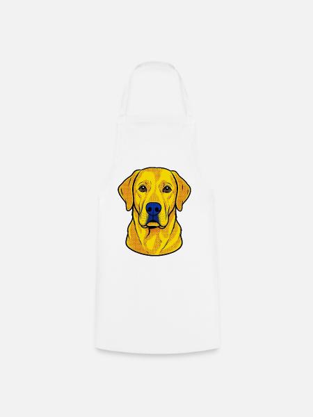 Labrador - Kochschürze - Weiß