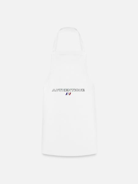 Authentique - Tablier de cuisine - blanc