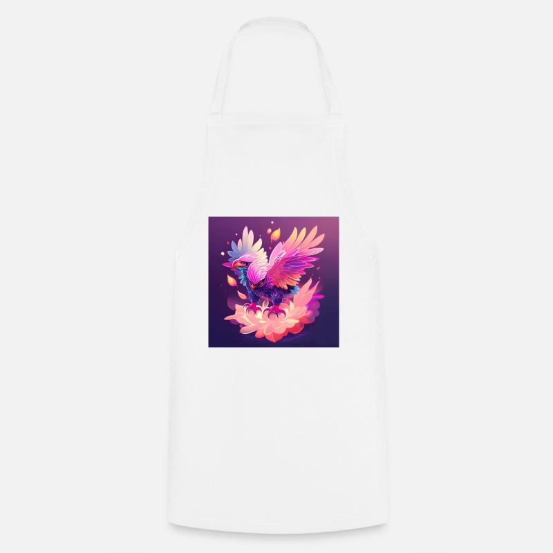 Fantasy Eagle 4 - Cooking Apron - white