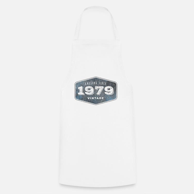 Awesome since 1979 - Cooking Apron - white