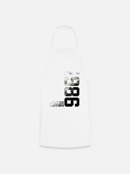 40E ANNIVERSAIRE 40 ANS ÉDITION LIMITÉE 1986 - Tablier de cuisine - blanc