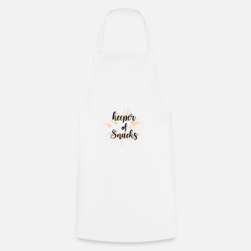 Funny snack keeper - Cooking Apron - white