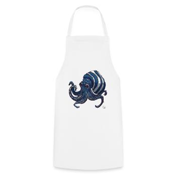 Madako - Tablier de cuisine - blanc - Devant - AI Model Male 185 dark (185cm)