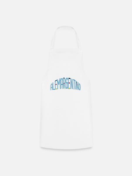 Argentinien-Deutsche deutsch-argentinisch Geschenk - Kochschürze - Weiß